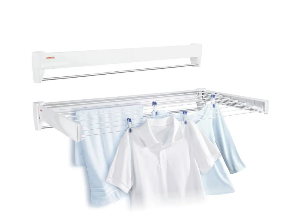 Best Leifheit Wanddroogrek Telegant 81 Protect Plus - 8,1 M Drooglengte