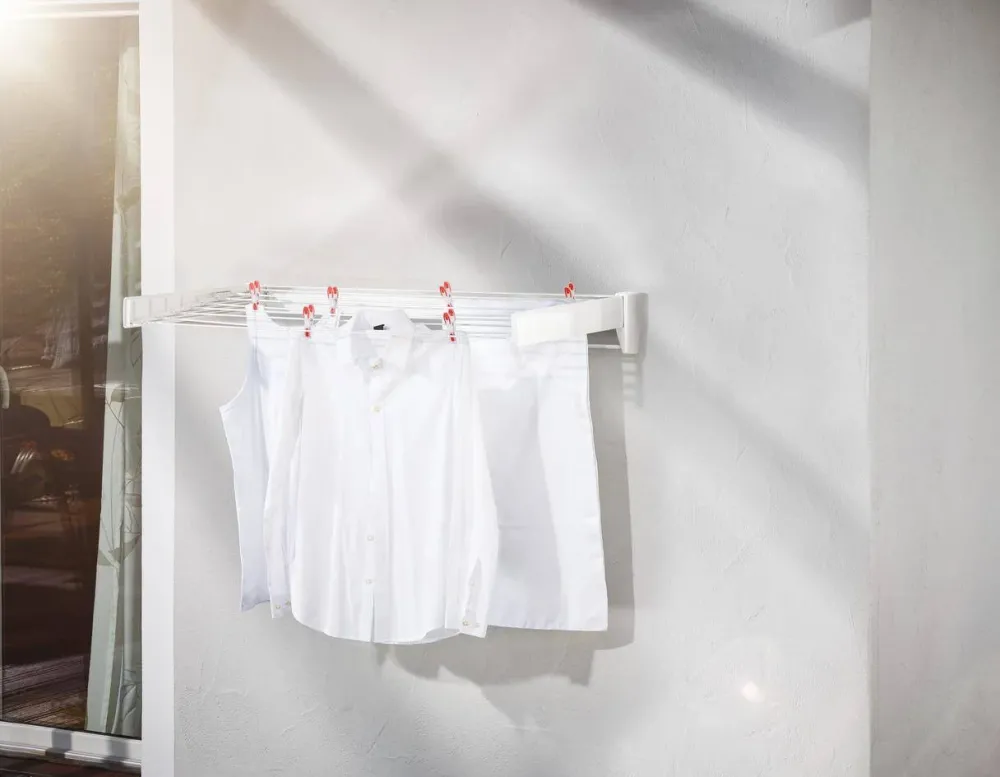 Best Leifheit Wanddroogrek Telegant 81 Protect Plus - 8,1 M Drooglengte