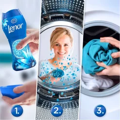 Sale Lenor Zeebries In-Wash Geurparels - 6 X 154 Gram - Voordeelverpakking