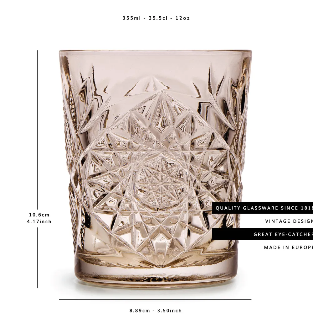 Libbey Waterglas Hobstar (355 Ml) (O8,7 Cm) (Set Van 6)