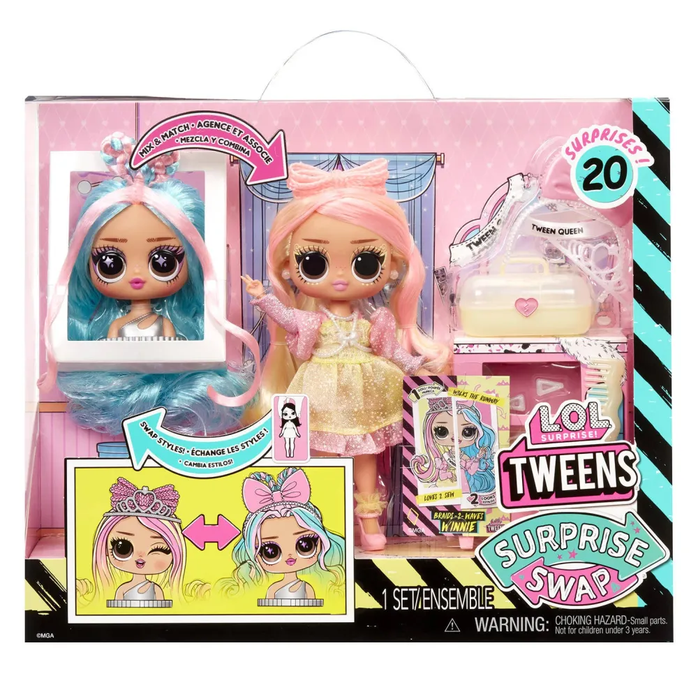 L.O.L. Surprise! Tweens Surprise Swap Modepop - Braids-2-Waves Winnie