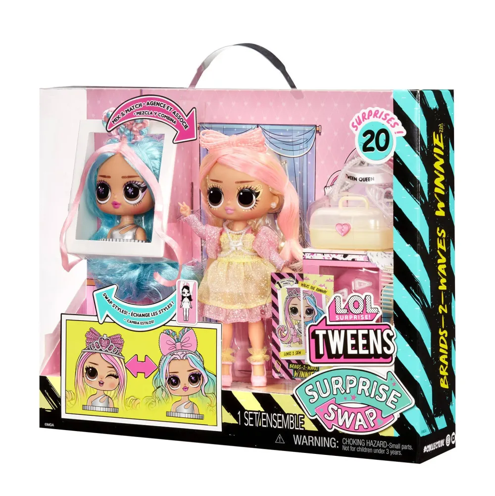 L.O.L. Surprise! Tweens Surprise Swap Modepop - Braids-2-Waves Winnie