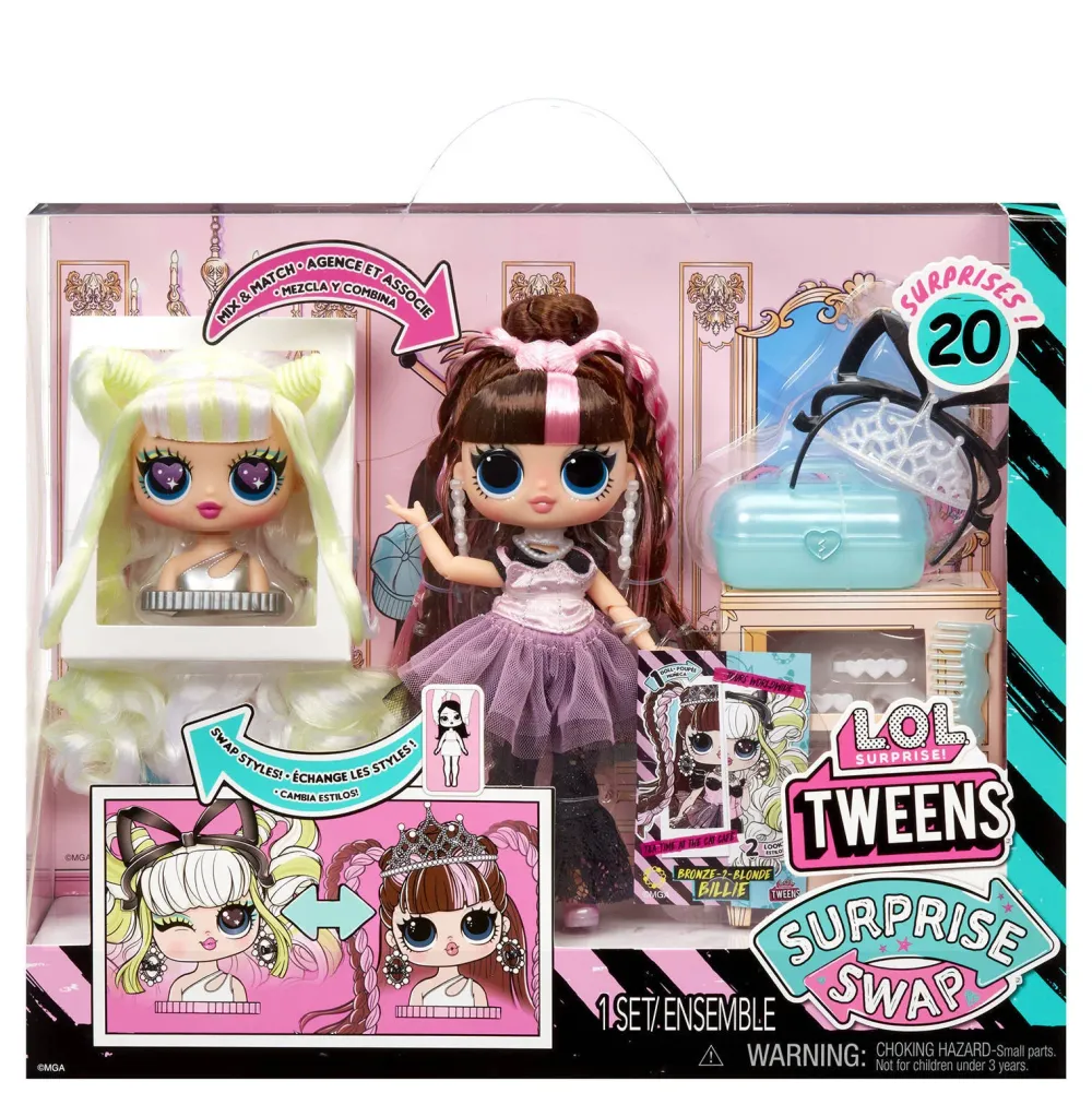 L.O.L. Surprise! Tweens Surprise Swap Modepop - Bronze-2-Blonde Billie