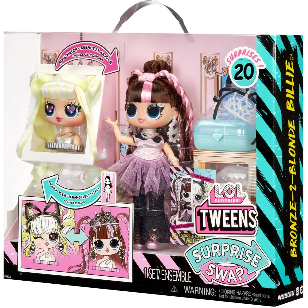 L.O.L. Surprise! Tweens Surprise Swap Modepop - Bronze-2-Blonde Billie