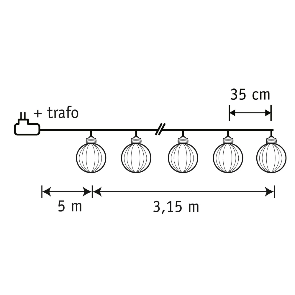Discount Luca Lighting Lichtparty Lights (10 Led) (815 Cm)