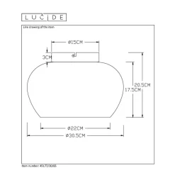 New Lucide Plafondlamp Judi