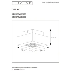 Sale Lucide Plafondlamp Xirax