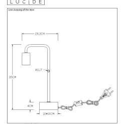 Lucide Tafellamp Lorin