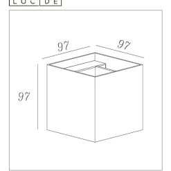 Best Lucide Wandlamp Xio