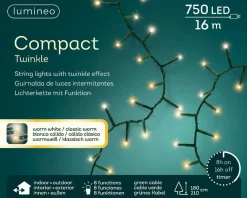 Discount Lumineo Verlichtingssnoer Met Twinkel (750 Led)