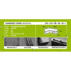 Madison Loungeset Hoes (Links) (270X210 Cm)