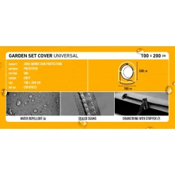 Madison Tuinmeubel Hoes (100X200 Cm)