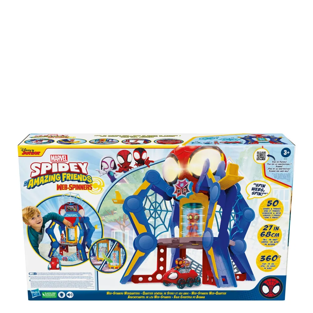 Marvel Spidey And His Amazing Friends Web-Spinners Webquarters