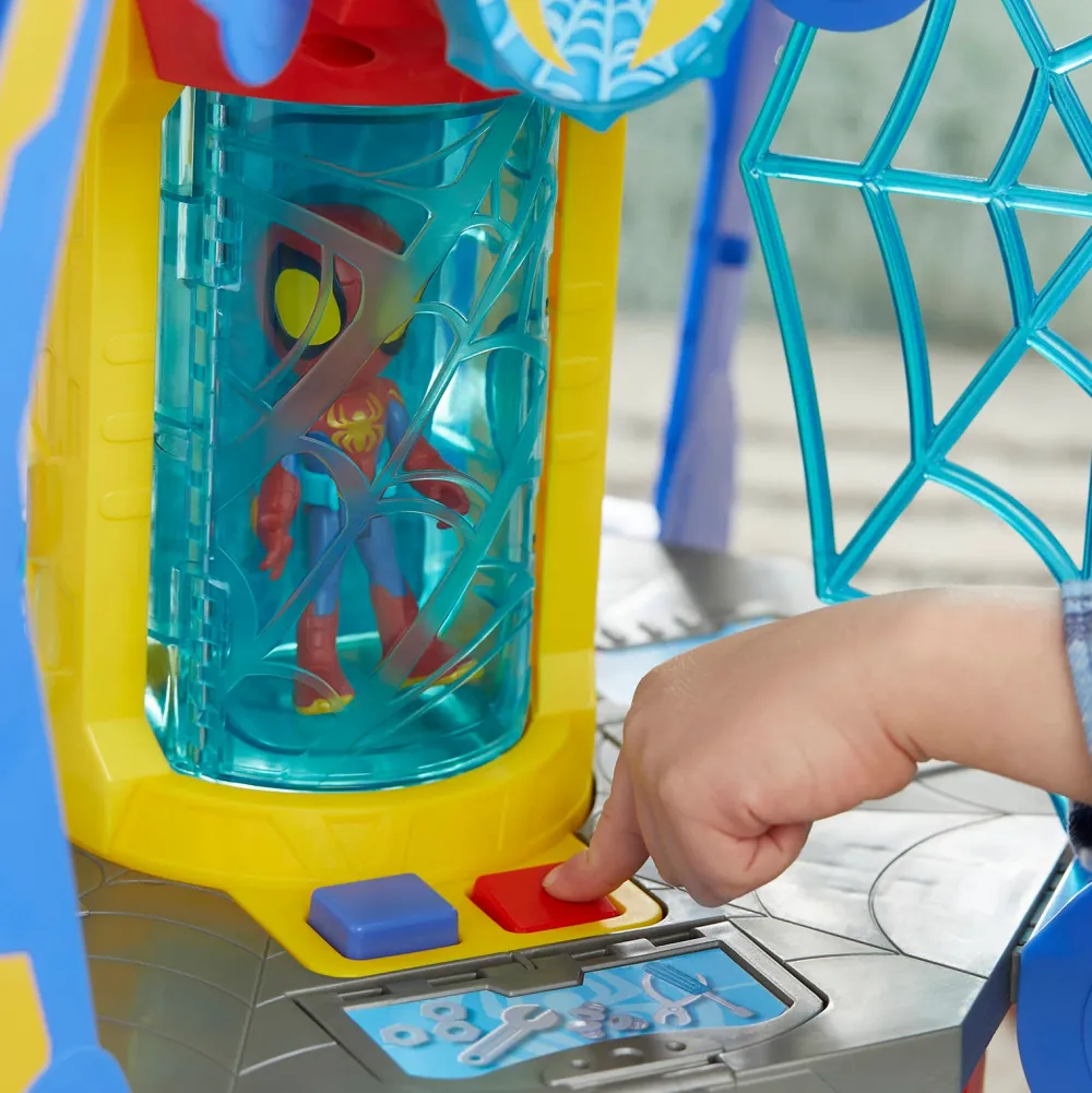 Marvel Spidey And His Amazing Friends Web-Spinners Webquarters