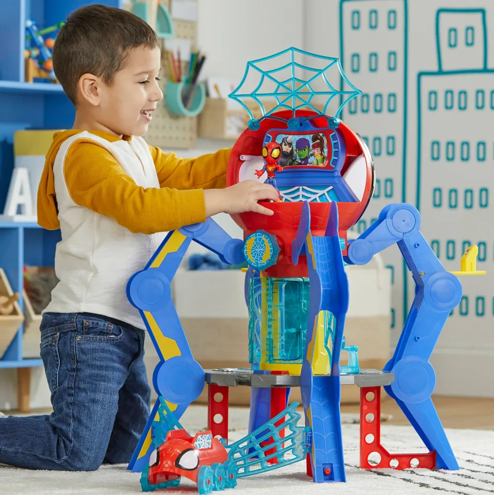 Marvel Spidey And His Amazing Friends Web-Spinners Webquarters