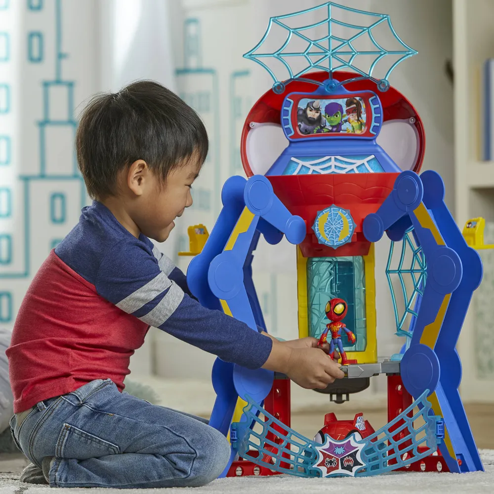 Marvel Spidey And His Amazing Friends Web-Spinners Webquarters