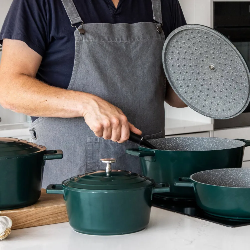 Outlet MasterClass Gietaluminium Braadpan (O24 Cm) (4L) (Lichtgewicht)