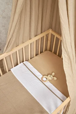 Hot Meyco Baby Ledikantlaken Bies 100X150Cm Sand