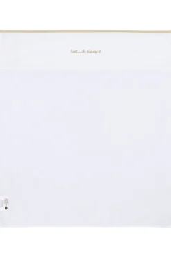 Meyco Baby Ledikantlaken Ssst...Ik Slaap!! 100X150 Sand