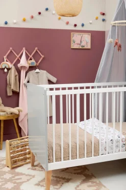 Meyco Baby Wieglaken Animal/Uni - Set Van 2 75X100C M Wit/Multi