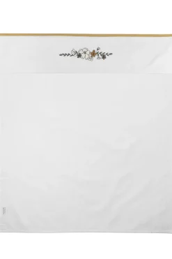 Discount Meyco Baby Wieglaken Floral 75X10 Cm Honey Gold