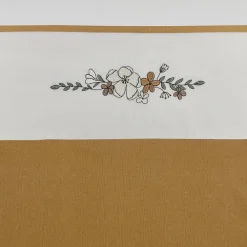 Discount Meyco Baby Wieglaken Floral 75X10 Cm Honey Gold