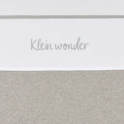 Hot Meyco Baby Wieglaken 'Klein Wonder' Greige