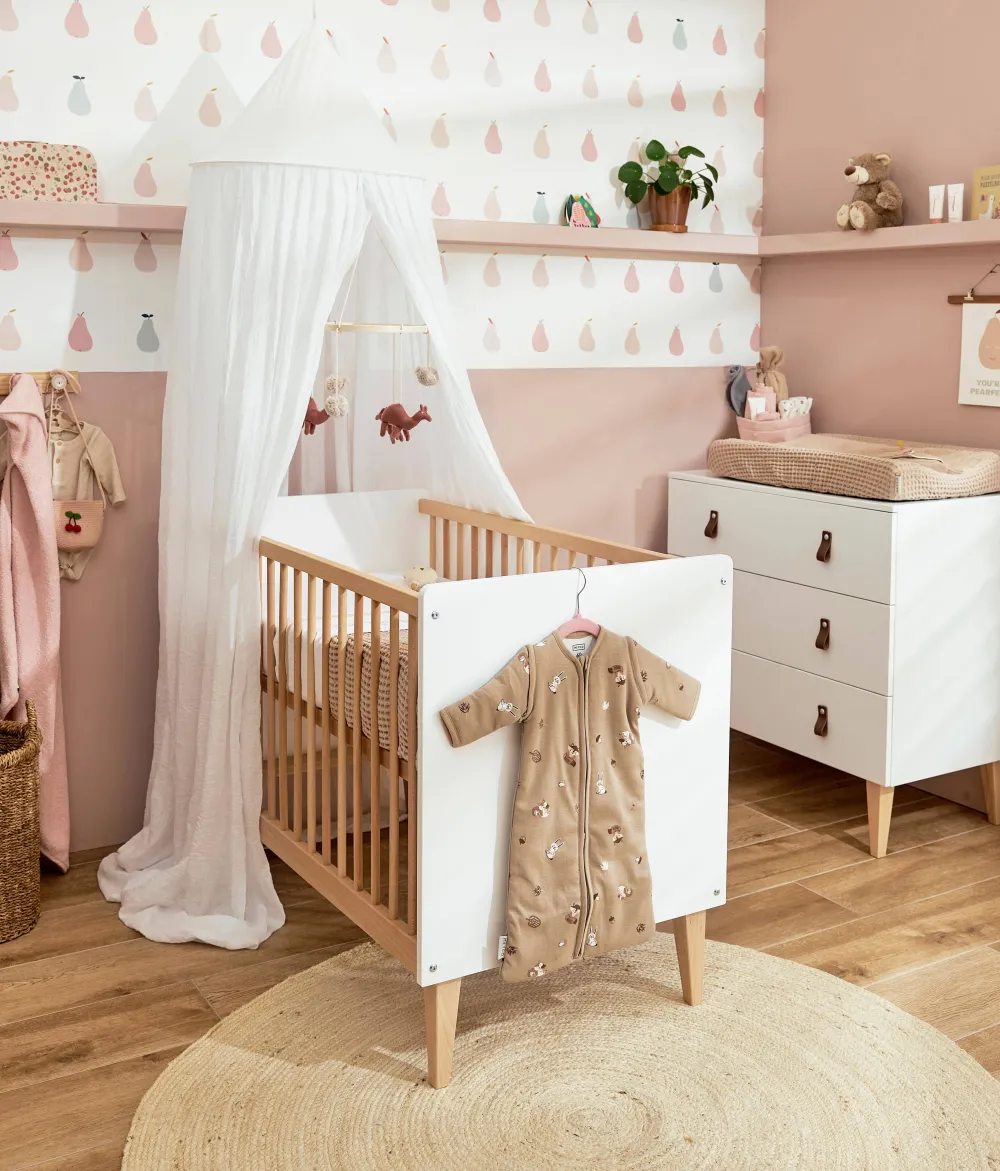 Sale Meyco Baby Wieglaken 'Love You To The Moon & Back' Sand