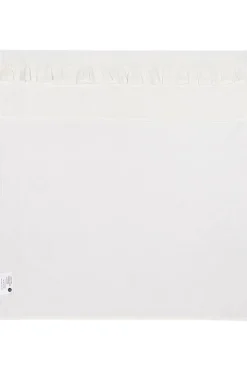 Hot Meyco Baby Wieglaken Ruffle 75X100 Offwhite