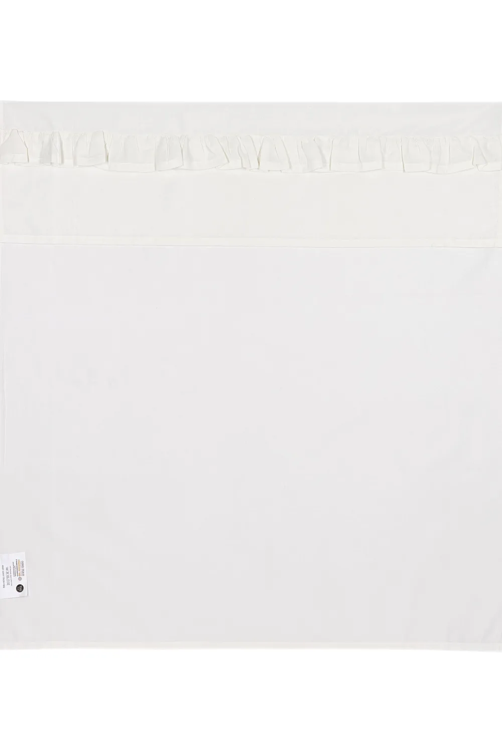 Hot Meyco Baby Wieglaken Ruffle 75X100 Offwhite