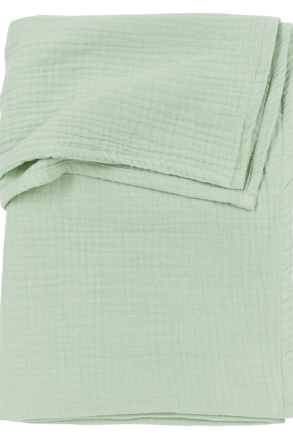 Meyco Hydrofiele Baby Ledikantlaken 100X150Cm Soft Green
