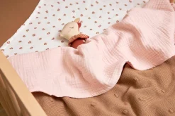 Hot Meyco Hydrofiele Baby Wieglaken 75X100 Cm Soft Pink