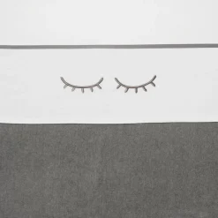 Discount Meyco Sleepy Eyes Wieglaken 75X100 Cm Grijs