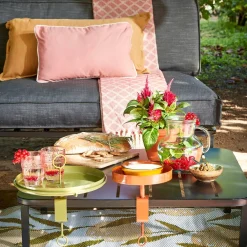 Mica Decorations Bijzettafel Aston Met Klem (O30,5 Cm)