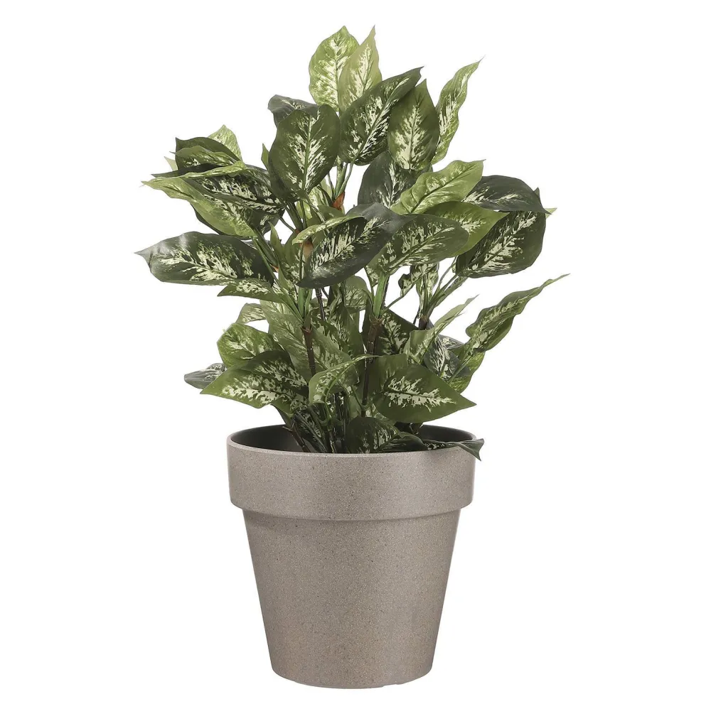 Mica Decorations Orion Bloempot Rond Grijs - (H34Xo36 Cm)