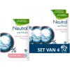 Outlet Neutral Parfumvrij Kleur Waspoeder - 4 X 18 Wasbeurten - Voordeelverpakking - 72 Wasbeurten