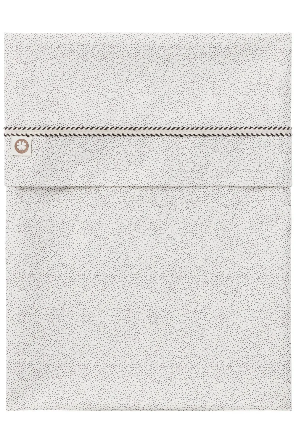 Best Noppies Baby Comfort Tiny Dot Poplin Reversible Baby Wieglaken Gots 80X100 Cm Jet Stream