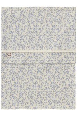 Sale Noppies Botanical Poplin Wieglaken 80X100 Cm Colony Blue