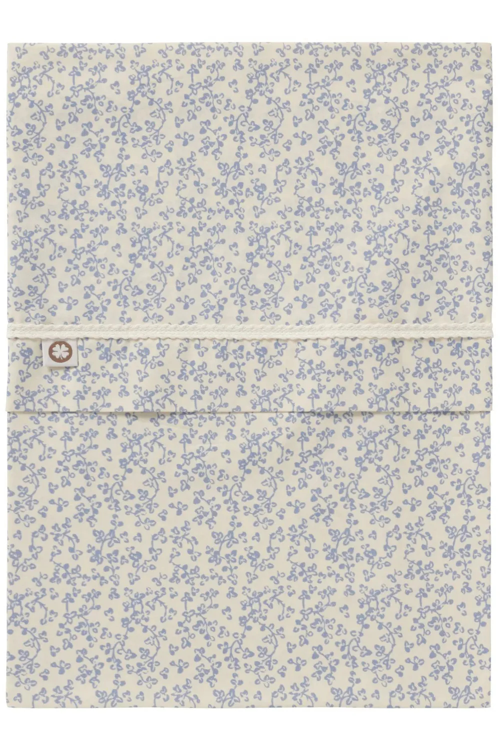 Sale Noppies Botanical Poplin Wieglaken 80X100 Cm Colony Blue