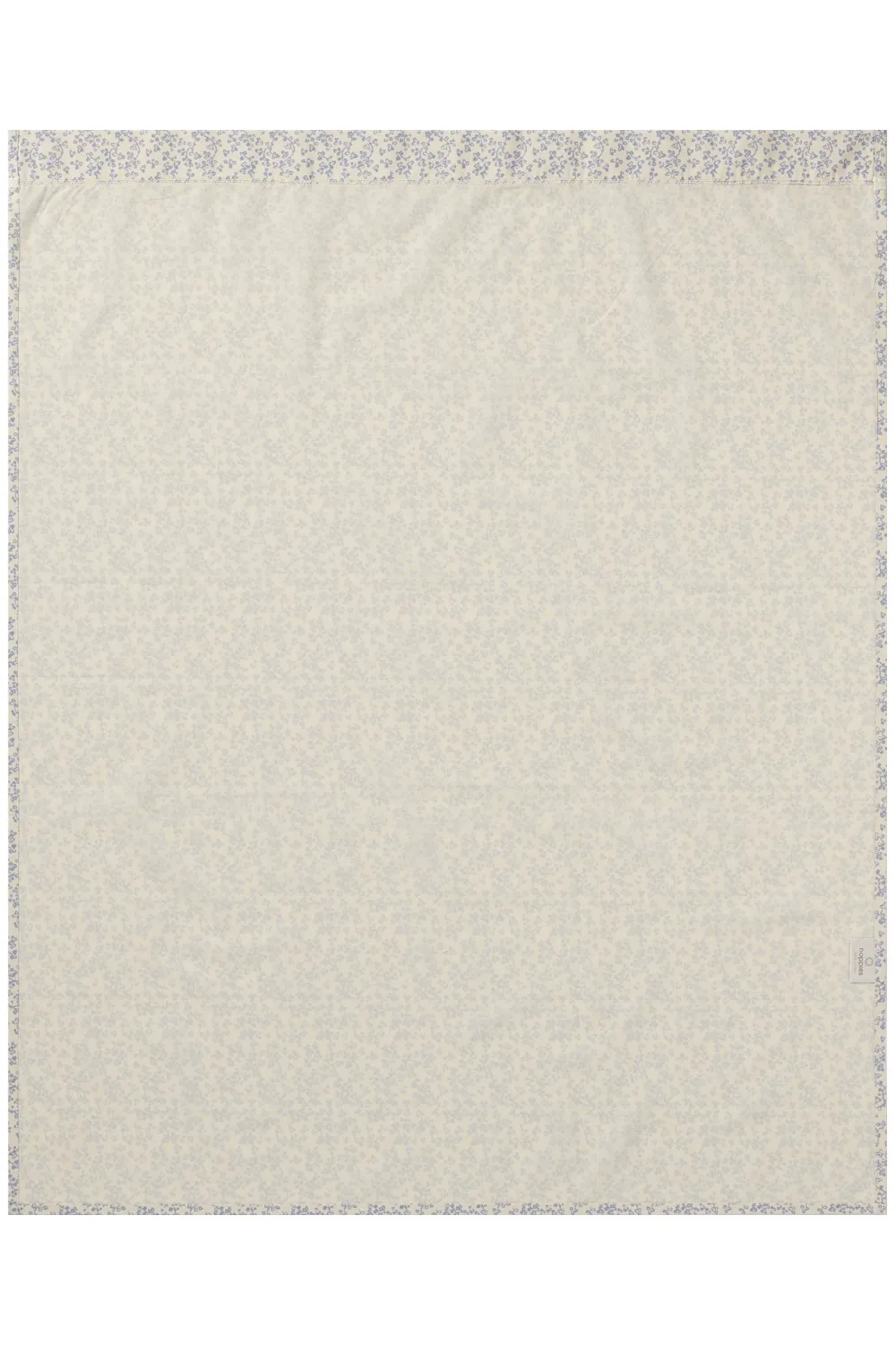 Sale Noppies Botanical Poplin Wieglaken 80X100 Cm Colony Blue