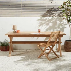 NOUS Garden Teak Tuintafel Tautan (200X100 Cm)