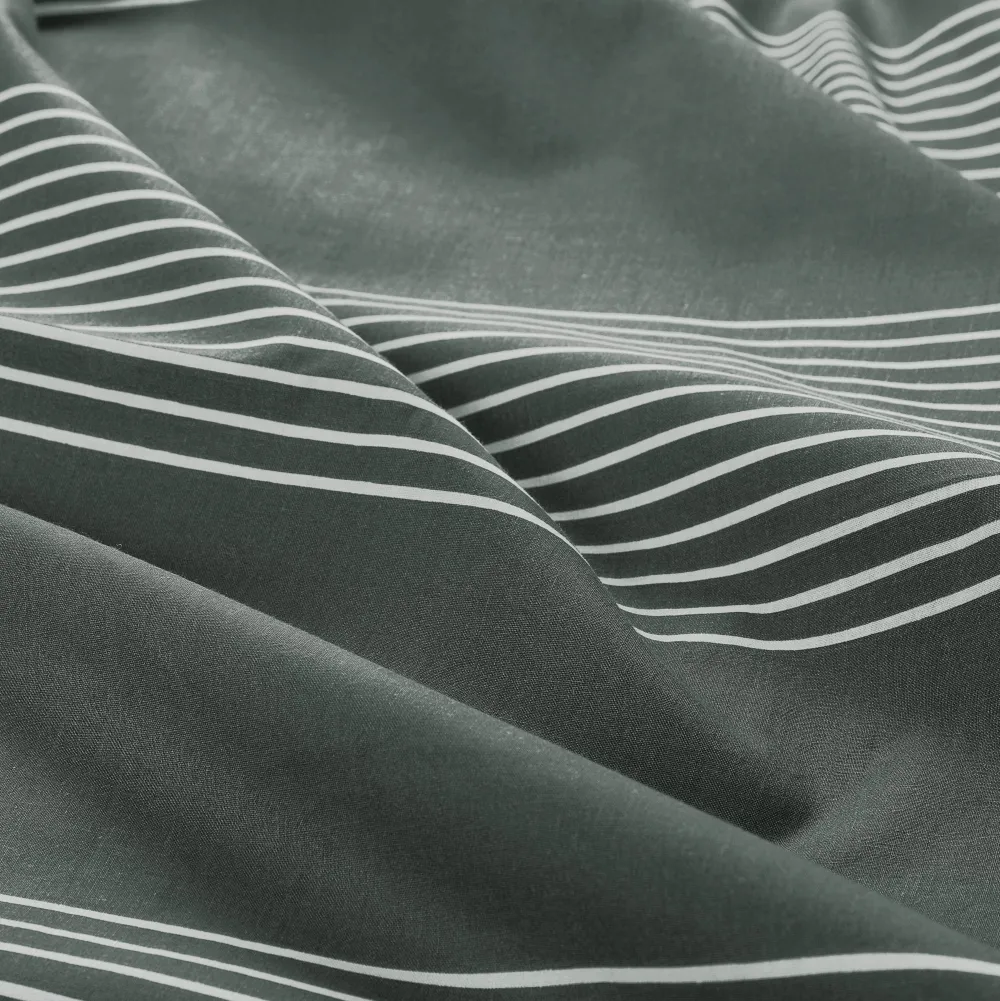 Clearance NOUS Living Katoenen Dekbedovertrek 2 Persoons Wide Stripe (200X220 Cm)