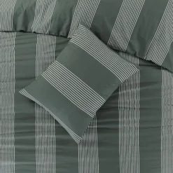 Hot NOUS Living Katoenen Dekbedovertrek Lits-Jumeaux Wide Stripe (240X220 Cm)