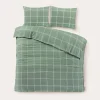 Discount NOUS Living Katoenen Dekbedovertrek 2 Persoons Line Check (200X220 Cm)