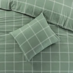 Discount NOUS Living Katoenen Dekbedovertrek 2 Persoons Line Check (200X220 Cm)