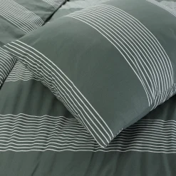 Discount NOUS Living Katoenen Dekbedovertrek 1 Persoons Wide Stripe (140X220 Cm)