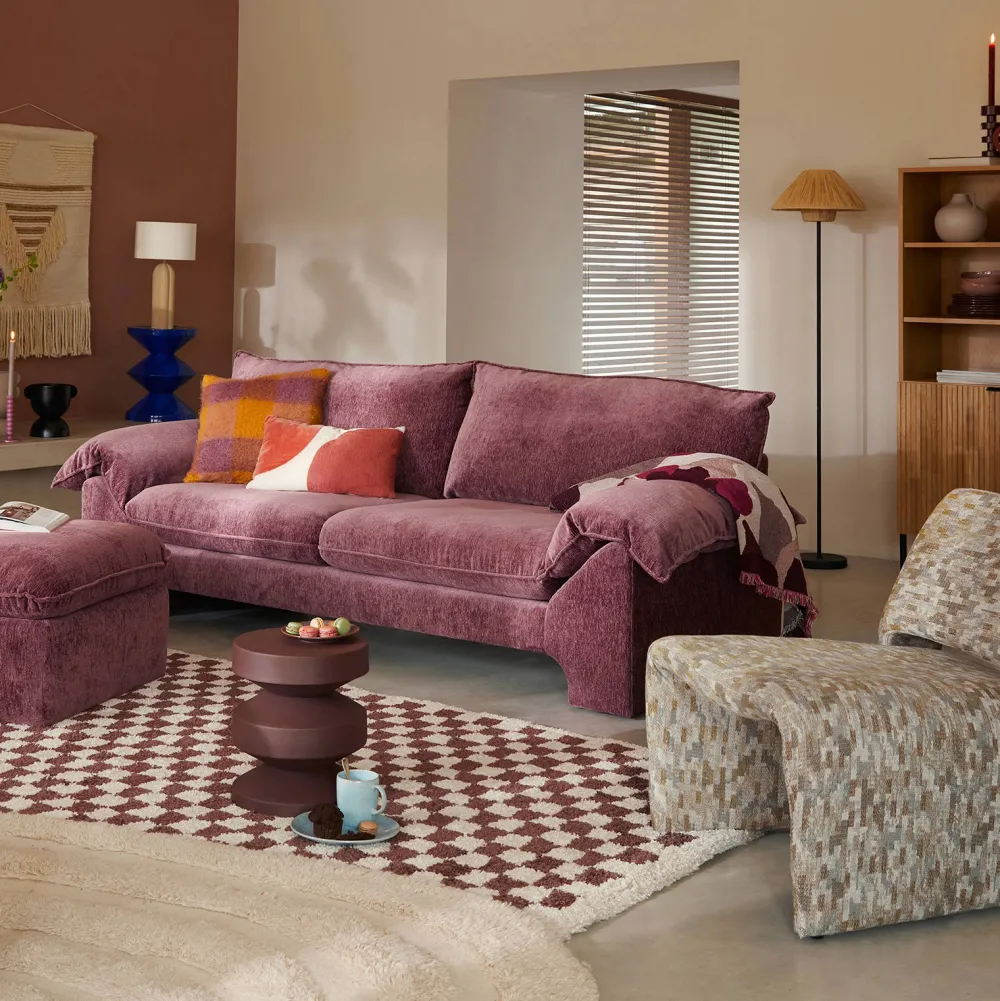 New NOUS Living 3-Zitsbank Woodstock