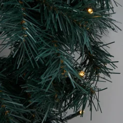 Outlet Nova Belle 2 Verlichte Buiten Kerstbomen En Krans Fraser (H95 X O55 Cm)