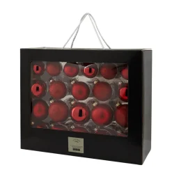 New Nova Belle Kerstbal (Set Van 42) (O6 Cm)