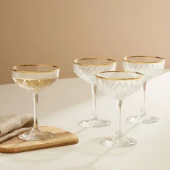 New Pasabahce Champagneglas (Set Van 4)